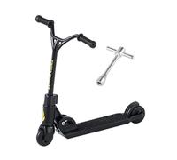 Genérico Small Finger Scooter - Tiny Foldable Trick Scooter Toy | ABS Material 8.5x6x8.5cm, Fun Interactive Finger Training for Kids Teens Adults, Agility Practice, Desk Play Collectible Sports