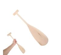 Genérico Small Kids Kayak Paddle - 19.69In Decorative Wooden Paddle, Lightweight & Sturdy | Multifunctional Kids Kayaking Toy For Rowing, Water Activities, Stage Props, Boys & Girls, Recreational