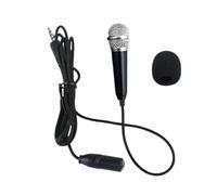 Genérico Small Microphone, Portable Voice Mics, Compact Vlogging Microphone, 0.71x2.28 Inches Plug-and-Play Design, Audio Amplifier for Singing, Podcasting, Recording and Speaker Use