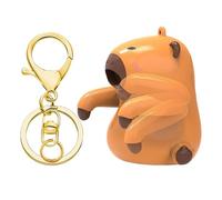 Genérico Small Mug Fan - Cute Capybara Keychain Desktop Cooling Accessory for Cup Drink Use | Mini USB Airflow Device, Portable Clip Style Breeze Tool for Home Office Kitchen Travel Coffee Tea
