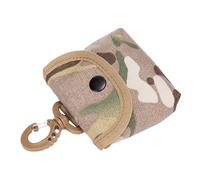 Genérico Small Outdoor Money Pouch Bag, Small Coin Purse Key Chain, 3.94x5.51 Inches Convenient Sturdy Portable Sports Leisure Coin Storage, Waterproof Camping Pack for Travel Use