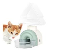 Genérico Small Pet Water Dispenser - 520ml Automatic Pine Shape Feeding Fountain Hangable, Small Animal Water Dispenser, for Cat Bunny Ferret Hedgehog