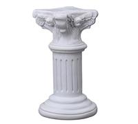 Genérico Small Roman Pillar - Roman Pillars Gr olumns, Gr olumn Resin Statue, Ŕoman Column Photo Props, White Greeks Pillar Sculpture Centerpiece For Birthday, Holiday, Dinner