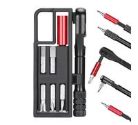 Genérico Small Socket Wrench - Mini Ratchet Set with Multiple bits, Bike Repair Tool for Bicycle Cycling Mountain Road Car Maintenance, Compact Mechanic Tool Kit for Home Vehicle Factory Workshop
