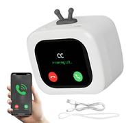 Genérico Small Speaker, Retro TV-Style Music Player, Mini Wireless Design, Touchscreen Audio Controls, Portable Sound Device, Ideal para Beach, Gimnasio, Dorm, Hiking, Tailgate, Garaje, Camping