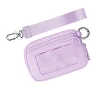 Genérico Small Wallet for Women, Handheld Wallet, Fashion Purse Women's Wallet, Card Organizer Coin Pocket, Waterproof Zipper Pouch with ID Window for Date, Event, 5.51x3.74x0.79 Inches