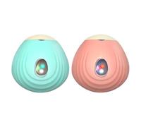 Genérico Smart Automatic Moving Cat Toy Ball - Premium USB Rechargeable Motion Activated Teaser | 360-Degree Self-Rotating Interactive Toy For Indoor Cats, Kittens, Bored Pets