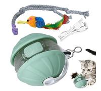 Generico Smart Cat Ball, Electric Cat Toy Ball, Automatic Cat Ball, Rolling Cat Toy, Automatic Cat Ball Toys, Pet Ball Toys With 2 Speed Modes, Smart Rolling Cat Interactive Toy For Exercise And Play