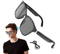 Genérico Smart Glasses | Multifunctional Glases | Blue Light Filter & Polarized UV Protection Lenses Translation Sunglasses | AI Translator Device For Travel, Business, Study