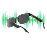 Genérico Smart Glasses, Wireless Audio Sunglasses, 6,69 x 2,36 x 2,2 pulgadas Built in Speakers and Lightweight, Uv Protected Lenses for Sports Athletic Work Outdoor Use