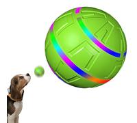 Genérico Smart Interactive Dog, Remote Control Rolling Ball, Automatic Tough Pet with Led Flashing Light, Motion Toy for Small, Medium, Large Dogs Home, Training, Playroom, Backyard