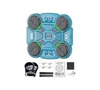 Genérico Smart Punch Pad - Adjustable Workout Equipments, Wall Mounted Reflex Ball, Wall Music Punching Trainer Machine For Over 8 Years Old Boys Students Sports Enthusiasts Gym Playroom Rainy Day