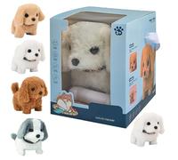 Genérico Smart Robot Dog - Robot Puppy, Nico - My Realistic RobotPuppy, RobotDog That Acts Like a Real Dogs, 2025 New Upgrade Ai Robotic Puppy for Sitting, Barking, Walking (Bichon)
