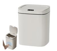 Genérico Smart Trash Bin - Automatic Lid Can, Bedroom Study Wastebasket