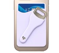 Genérico Smart Travel Pocket, Cellphone Card Holder, Strong Suction Card Storage Clip, Back Phone Wallet Organizer System, Phone Cards Holder with Minimal Style, Daily Use Accessory for School Work