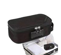 Genérico Smell Proof Bag with Lock, Travel Storage Case, Document Organizer for Cash, Passport, Cards, Bills, Secure Pouch for Checks, Anti-Theft Valuables Holder 107.58 Inch