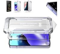 Genérico SmoothShield 2 Packs - Tempered Glass Screen Protector, Auto Dust Free & Install Privacy, with Anti - Scratch Anti. for iPhone 16/15/14/13/12 Pro Max Plus (4K HD,14)