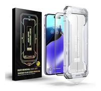 Genérico SmoothShield 2 Packs - Tempered Glass Screen Protector, Auto Dust Free & Install Privacy, without Bubbles, with Anti - Scratch Anti (HD Clear Edition 2 Packs,15pro)