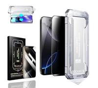 Genérico SmoothShield 2 Packs - Tempered Glass Screen Protector with Anti-Scratch Anti-Fingerprint Privacy & Auto Dust-Free Install for IPhone 17/16/15/14/13/12 Pro Max (HD Clear Edition,13ProMax)