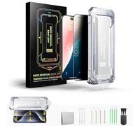 Genérico Smoothshield 2 Packs - Tempered Glass Screen Protector with Anti-Scratch Anti-Fingerprint Privacy & Auto Dust-Free Install, Precise Positioning (HD Edition 2 Packs, For iPhone 16 ProMax)