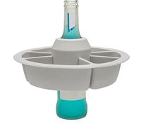 Genérico Snackle Box - Cup Organizer With 6 Compartments | Multi Compartment Snack Box | Compartment Cup For Kids | Silicone Snack Bowl | For Kids Beach Sofa Bed Table Candy Cracker Serving Food