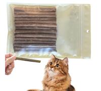 Genérico Snacks Perro Naturales - Bully Sticks Premium | 14 Piezas Palitos Dentición Cachorro | Mordedores Seguros Antiestrés Perro Gato