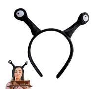 Genérico Snail Antenna Headband - Plush 60g | Cartoon Snail Eye Headband, Unbreakable Hair Accessories, Fancy Dress Party Headbands For Birthday New Year Costume | Party Wear