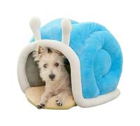 Genérico Snail Shaped Cat Cave - Indoor Kitten Bed | Rest Pet Bed for Bedroom Corners, Plush Cat Tent with Portable Warmth, Feline House, Whimsical Cats Haven for Holiday Season