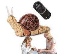 Genérico Snails Car Toy - 11.5x3x6.5cm Animal Toys Electronic RC Snail Remote Control | Craftsmanship Kids Fake Snail RC Crawling Toy Electronic Animal Toys Realistic Halloween Birthday