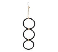 Generico Snake Climbing Toy - ABS Rope 43 x 11 cm | Adjustable Enrichment Rings | Reptile Habitat Decor Hammock Climber for Snake Lizard Gecko Turtle Terrarium Accessory Home Habitat Use