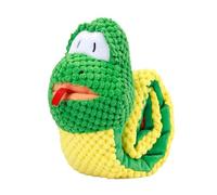 Genérico Snake Dog Toy - Plush Texture Surfaces, Squeak Activated Core