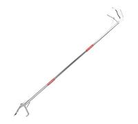 Genérico Snake Grabber - 50 Inch Foldable Reptile Tool | Stainless Steel Handling Stick - Heavy Duty Catching Tongs for Safe Wildlife Relocation and Rescue, Ideal for Backyard Security