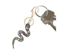 Genérico Snake Keychain Charm - Ornament Pendant, Animal Key Ring, Symbol Accessory, Decorative Bag Charm | Auspicious Blessing Souvenir for New Year Celebration Gift Carry