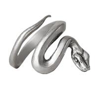 Genérico Snake Ring - Adjustable Fashion Jewelry, Creative Finger, Durable Wear-Resistant Band | Unique Animal Design for Women Men, Accessory for Parties Daily Casual Outfits