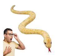 Generico Snake Stuffed Animal, Realistic Plush Cobra Prank Toy, 39 Inches, Soft Stuffed Snake Prop, Themed Plaything, Fun Gag Gift for Kids, Birthday Party Surprise