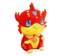 Genérico Snake Toy, Plush Toy, Festive Masco Versatile Premium Craftsmanship Red Symbolism Durable Build, Snake Stuffed Animal for Desk Decor, Home Decoration