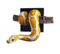 Genérico Snake Wall Art - Gothic Resin Figurine 3D with Branch | Gothic Snake Decor | for Apartment Porch Garden Patio Office Indoor Bathroom Outdoor Living Room Bedroom Home