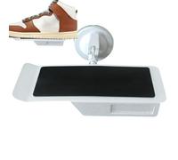Genérico Sneakers Hanger Stand, Wall Mount Display Shoe Rack, 8.46x3.07 Inches, Suction Cup Stand Organizer, Modern Wall Display Floating Shoe Storage Holder for Bathroom, Shop Exhibition
