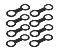 Genérico Snorkel Keeper Clip - Quick Release Double-Ring Flexible | Silicone Snorkel Retainer Clips For Snorkelers Swimming Enthusiasts Beach Vacationers Beach Activities and Others