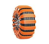 Genérico Snow Chains - Anti-Slip Tyre Ties Belts, Cold Weather Solution, with Easy Handling | Tire Chains for Cars, Winter, Ice, Hiking, Offroad, Trailer, Lawn, Fishing, Wide Application