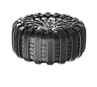 Genérico Snow Chains for Car Tires,Wheel Ties Belts Adjustable 10piece,Tire Chains for Cars - for Ice Winter Hiking Trailer
