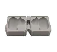 Genérico Snow Maker - Easy Winter Activity Tool, Ergonomic Handle Design, Quick Release Mold, Creates Duck Shaped Spheres, Outdoor Children's Winter Toy, Yellow Handheld Fun