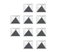 Genérico Snowboard Stomp Pad - Non-Slip Adhesive Traction Pads, 10 Pack Winter Grip Set, Triangular and Pentagram Anti-Skid Foot Pads, Strong Board Control Accessory for Ski Enthusiasts