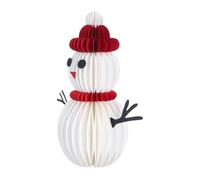 Genérico Snowman Centerpiece - Festive Table Decoration Charming Handmade Snowman Centerpiece For Holiday Tables, Mantels, and Shelves - Perfect For Christmas, Winter Parties, and Festive Decor.