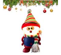Genérico Snowman Infinity Light | Multi-Coloured Christmas Lightt | LED recargable Tabletop Lantern for Home Nursery Kids Room Gathering Dormitory Hotel Apartment, Wedding,Birthdays Party,Gardens
