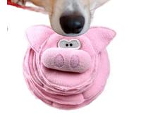 Generico Snuffle Ball for Dogs, Interactive Food Training Pad, 18 x 18 cm/7,09 x 7,09 Inches Dog Sniffing Training Toy Boredom, Training Tool for Small Medium Animals Polar Fleece/Pearl Cotton