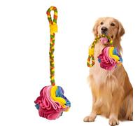 Genérico Snuffle Ball for Dogs, Interactive Foraging Toy, Puppy Slow Feeder, Soft and Washable Design, Safe Pet Puzzle Ball, Ideal for Play and Training, Indoor & Outdoor