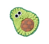 Genérico SnuffleMat for Dogs - Dog Enrichment Mat, Avocado Fruit Shaped Slow Feeder Mats | Interactive Dog Puzzle Toy, Puppy Sniffing Pad for Medium Large Breeds Mental Stimulation Training Outdoor