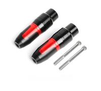 Genérico sobre De Protección De La Caída del Silenciador De Motocicletas para K&awasaki para Versys-X300 Z650 Z900 900RS Z800 Z1000R Z250/SL(Red - 2 PCS)