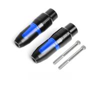 Genérico sobre De Protección De La Caída del Silenciador De Motocicletas para K&awasaki para Versys-X300 Z650 Z900 900RS Z800 Z1000R Z250/SL(Blue - 2 PCS)